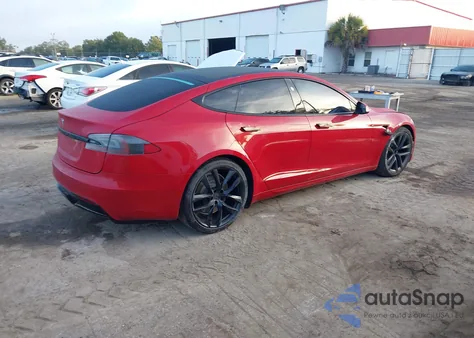 2021 Tesla Model S Long Range Dual Motor All-Wheel Drive from USA, damaged, VIN 5YJSA1E55MF438892